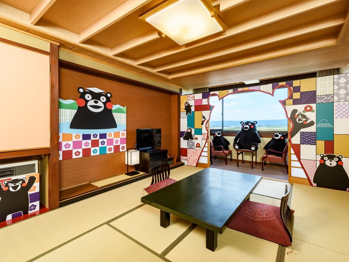 Aso Plaza Hotel Kumamoto Esterno foto